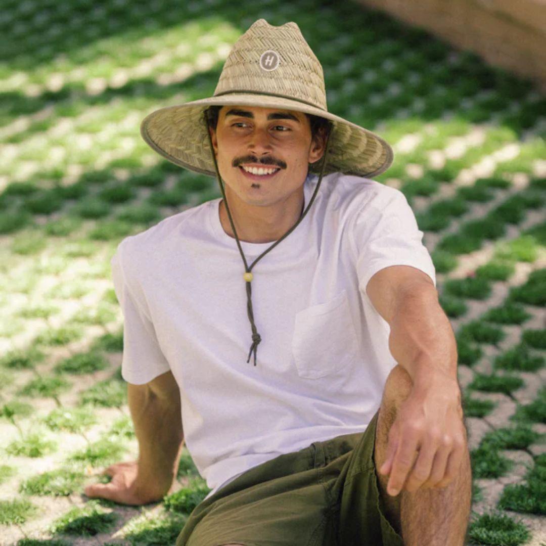 Hemlock Bare Bottom Signature Lifeguard Straw Hat